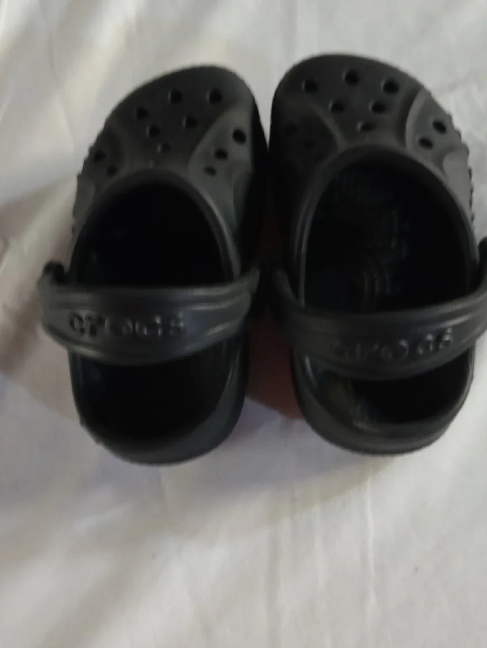 CROCS Kids Black Classic Clog Sandals
